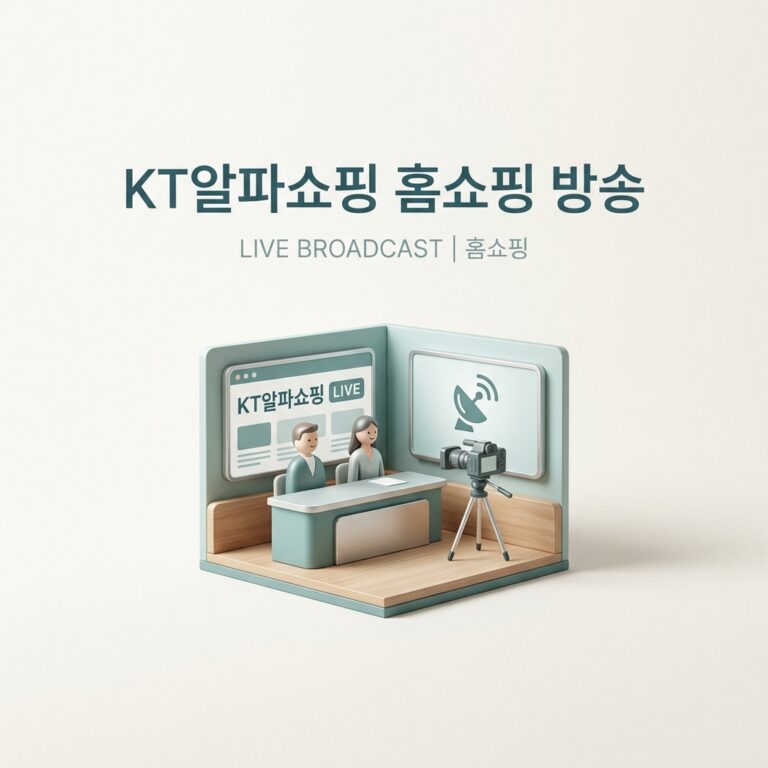 KT알파쇼핑 홈쇼핑 방송