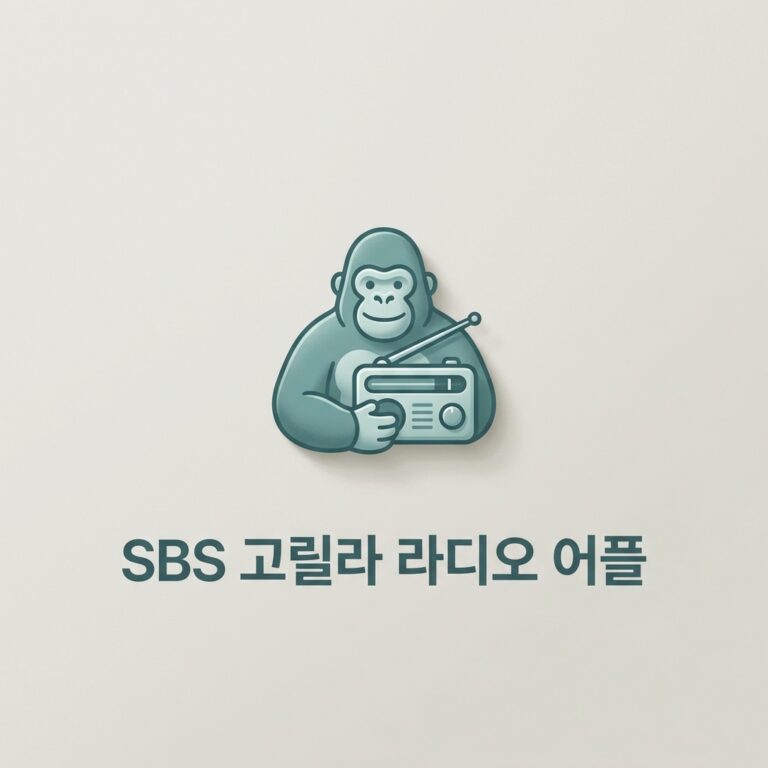 SBS 고릴라 라디오 어플