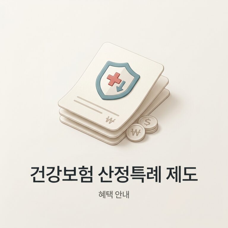 건강보험 산정특례 제도