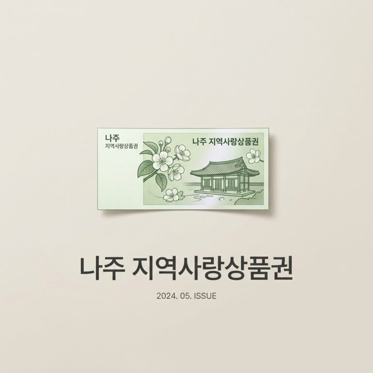 나주 지역사랑상품권