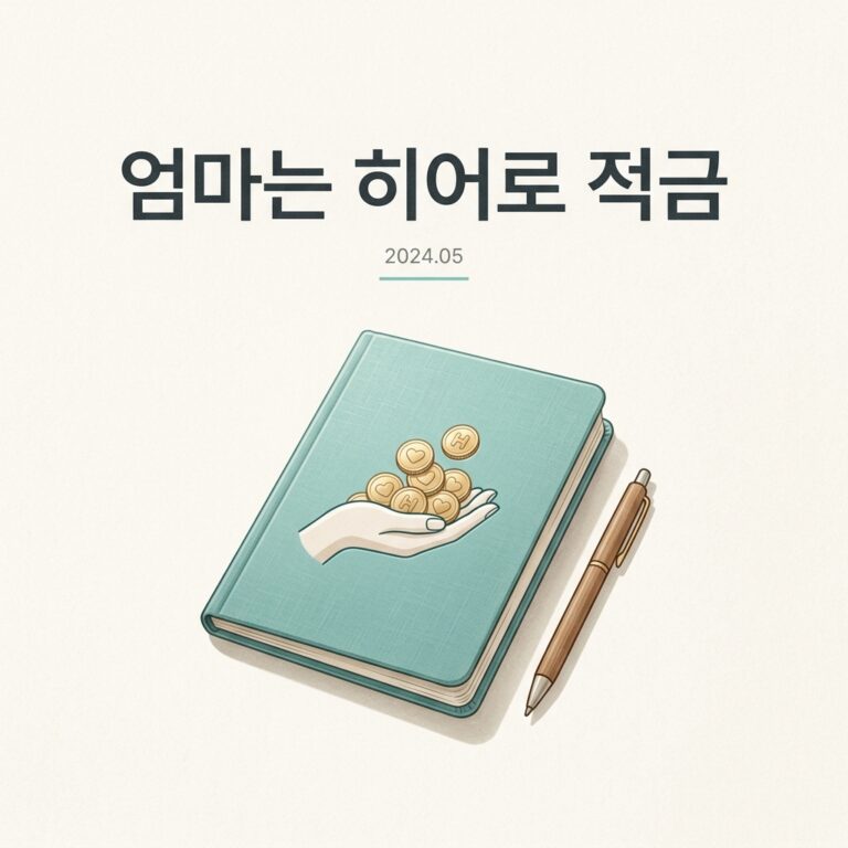 엄마는 히어로 적금