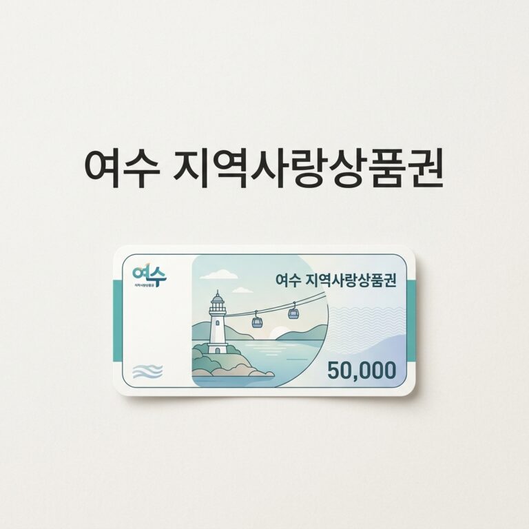 여수 지역사랑상품권